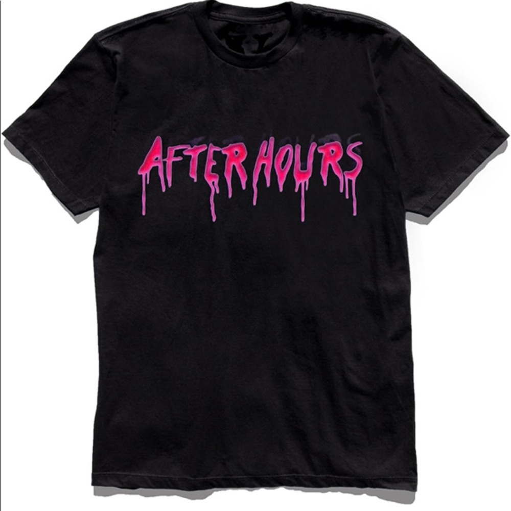 The Weeknd x Vlone After Hours Blood Drip Tee - Picture 1 of 7